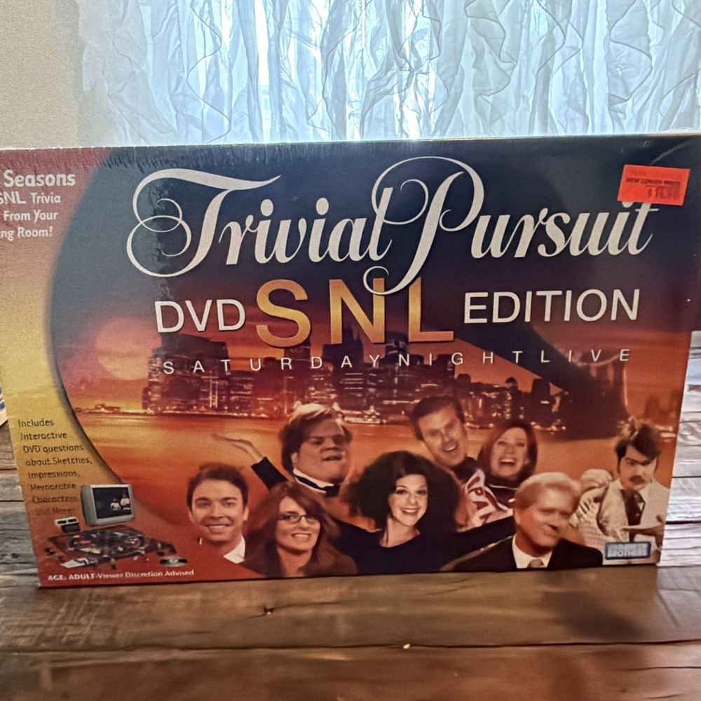 Saturday Night Live SNL Trivial Pursuit DVD Edition Board Game